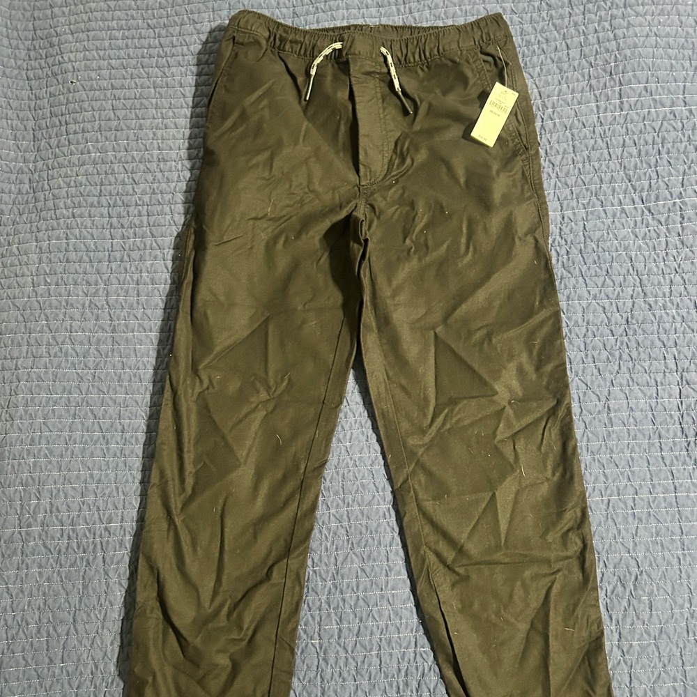 GAP NWT boys black joggers
